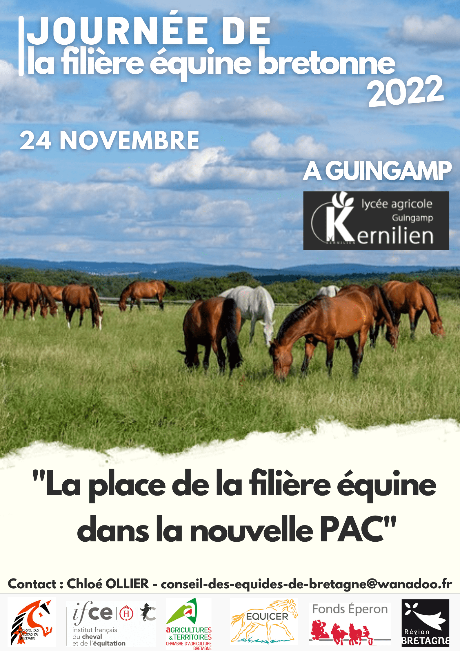La Journée de la Filière Equine Bretonne, le 24 Novembre 2022