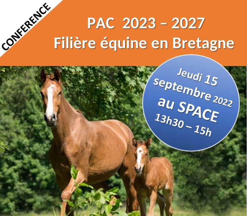 Conférence : PAC 2023-2027 filière équine en Bretagne